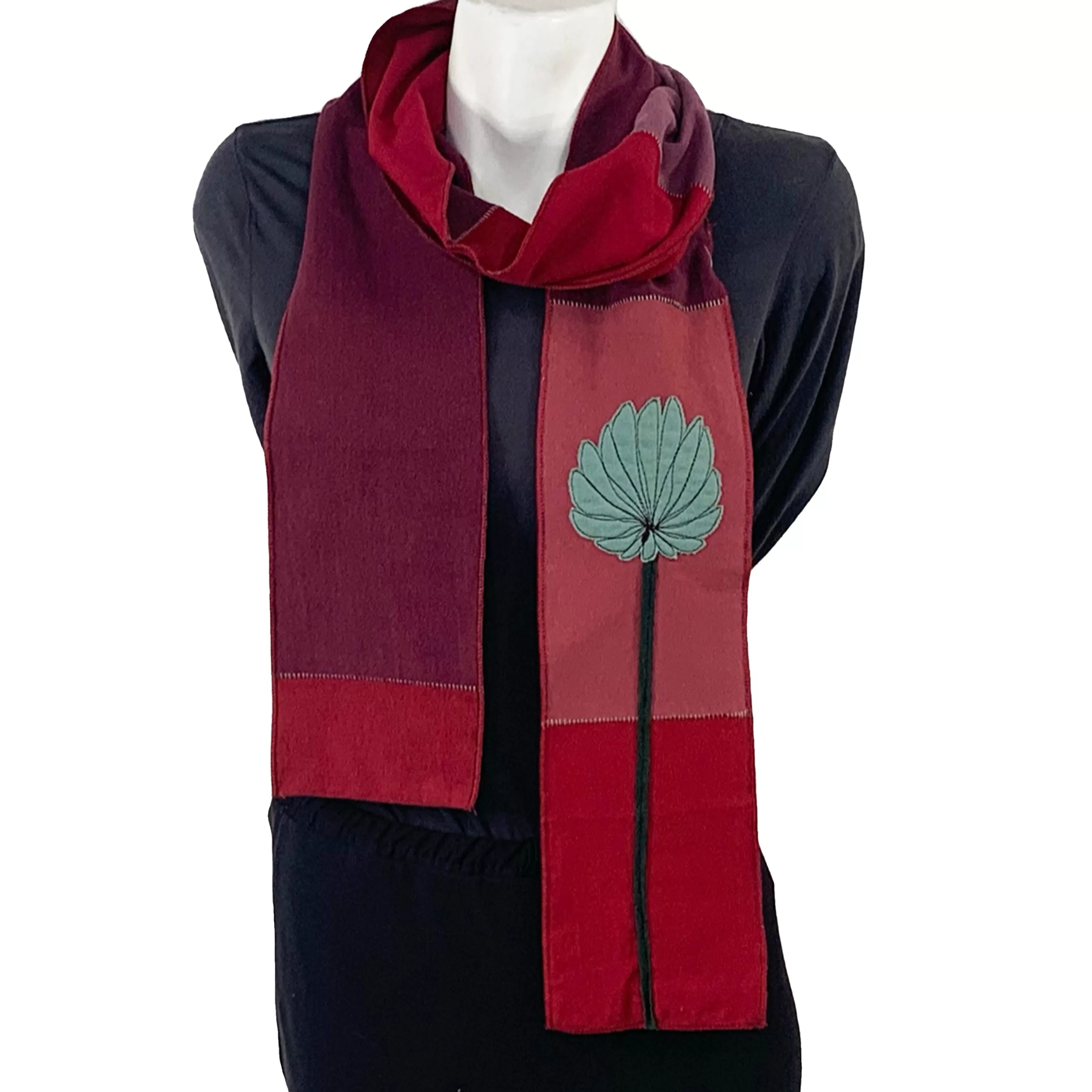 SardineClothing Applique Scarves-Applique Scarf-Mum