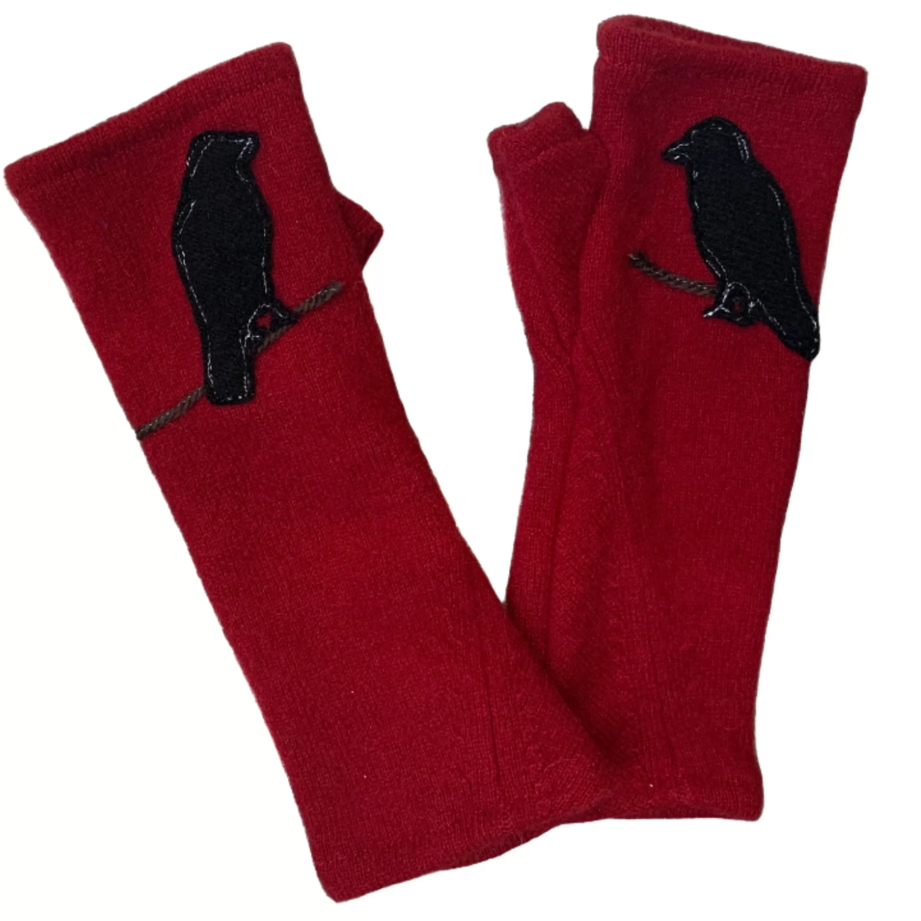 SardineClothing Gloves-Gloves-Crow