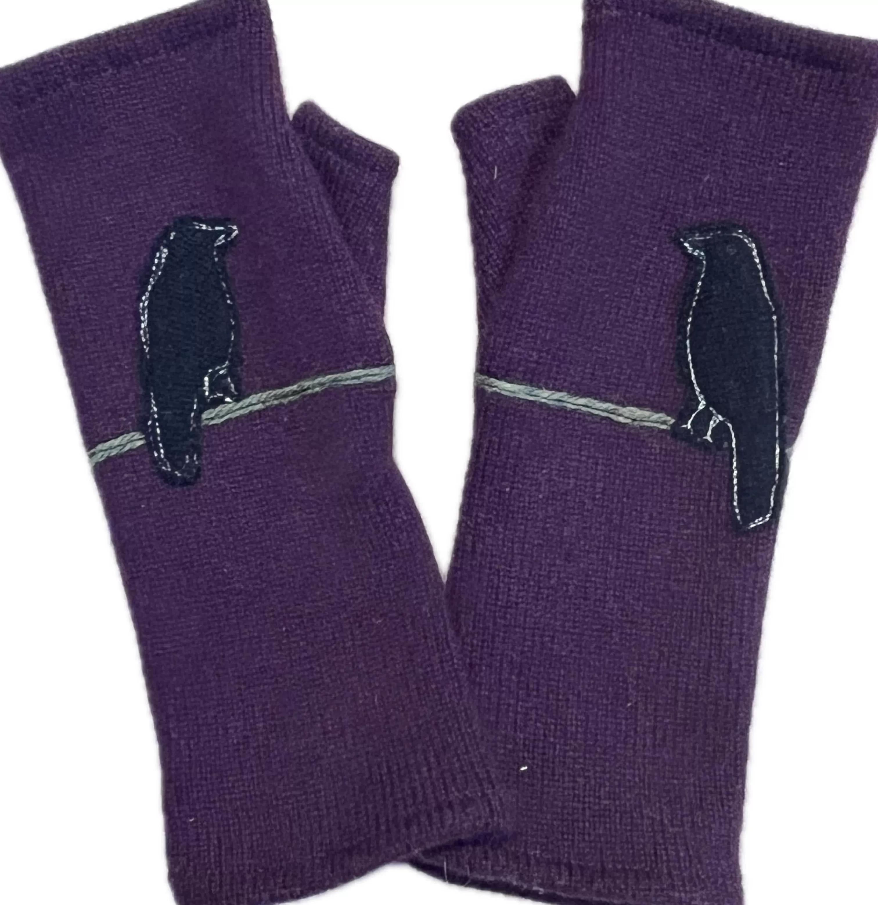 SardineClothing Gloves-Gloves-Crow