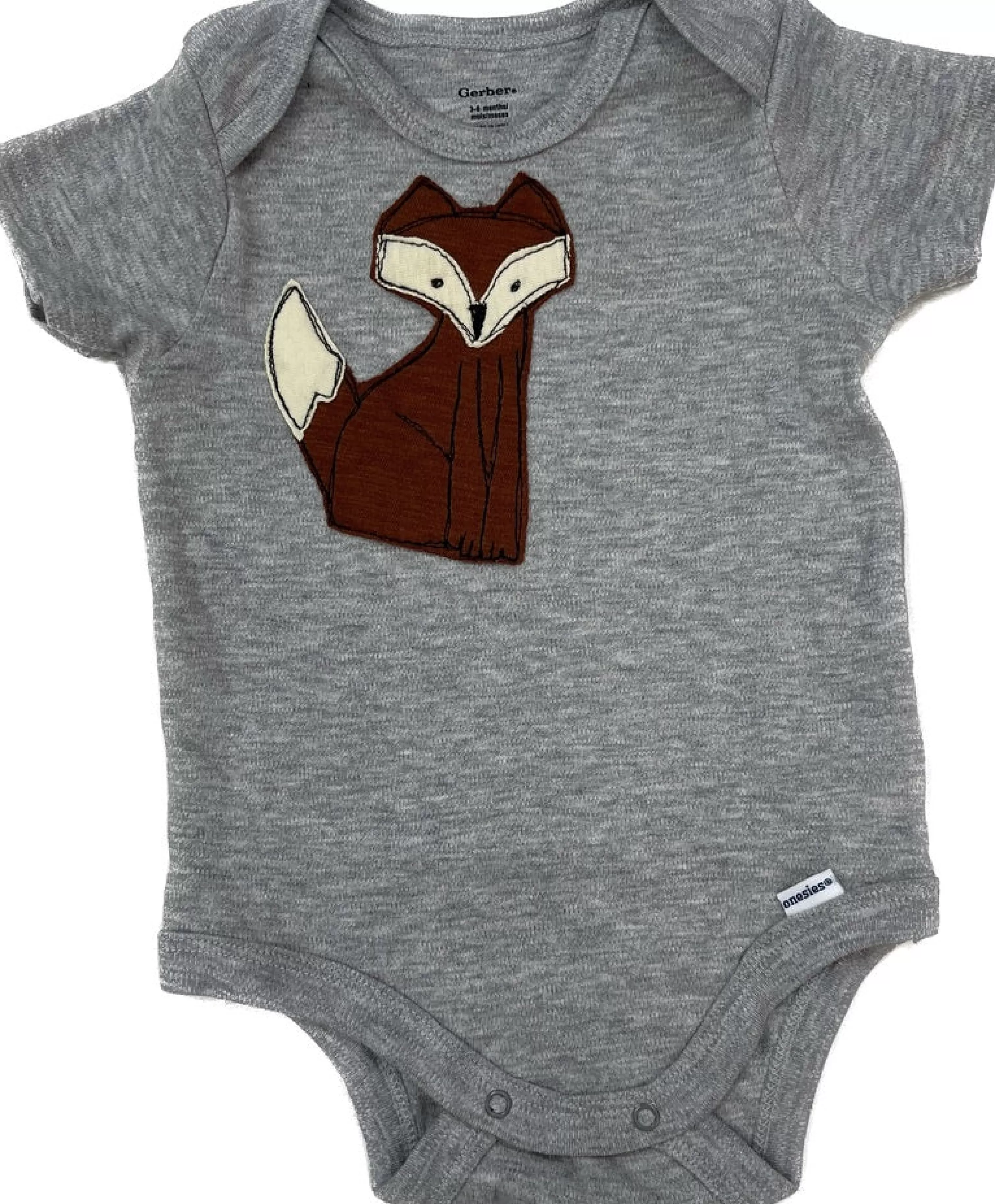 SardineClothing Onesies-Kids Onesie-Fox Grey