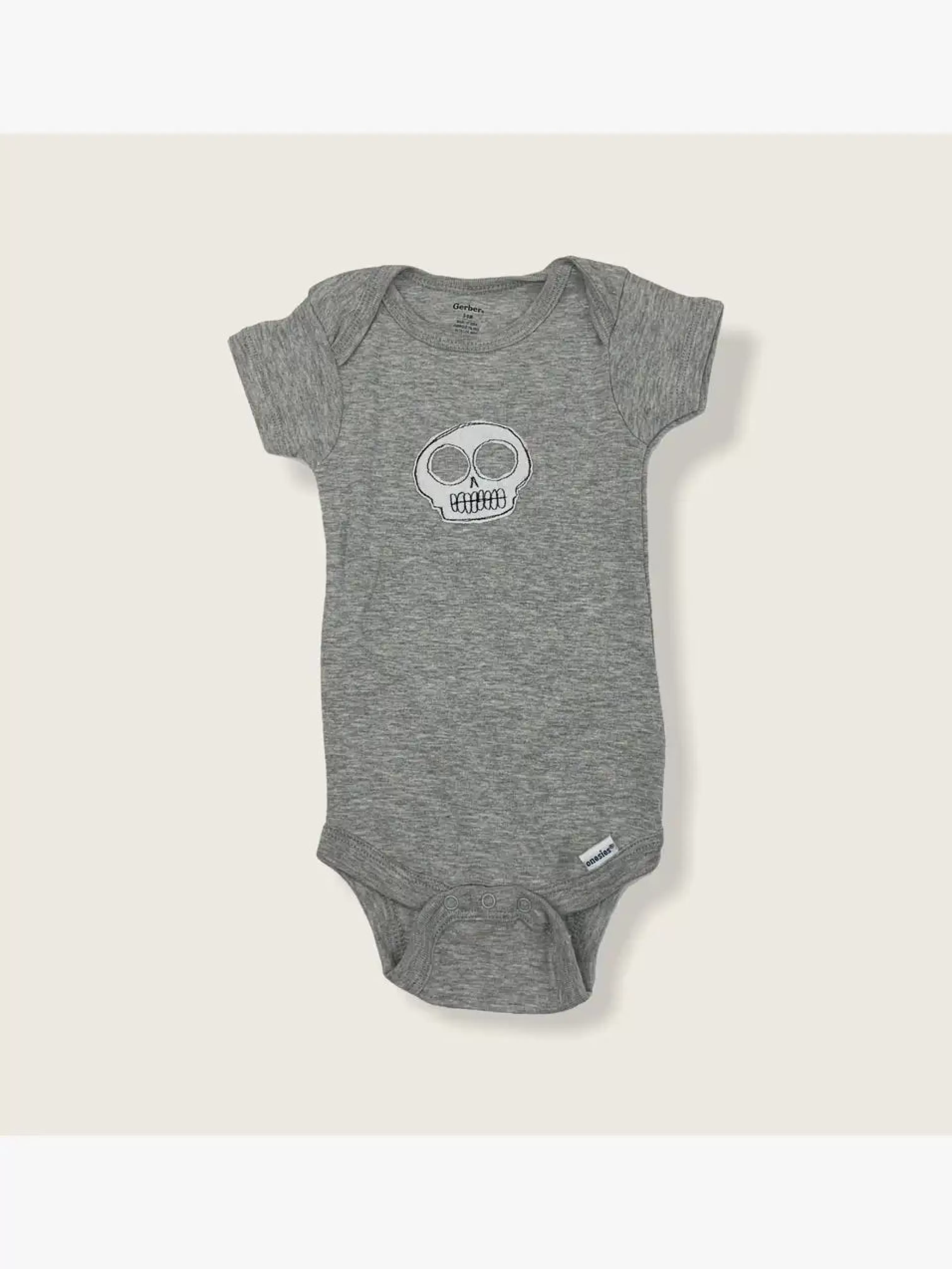 SardineClothing Onesies-Kids Onesie-Skull