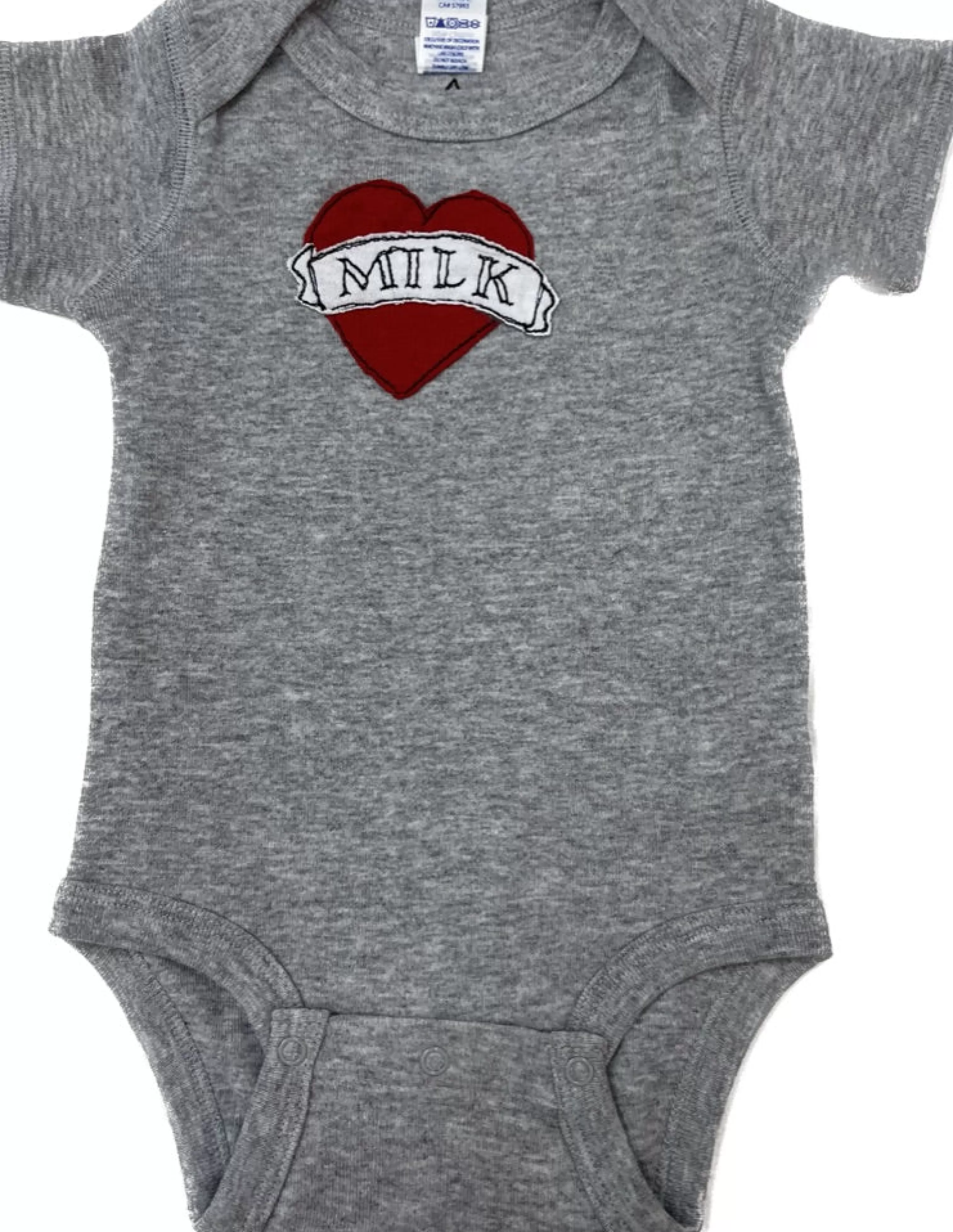 SardineClothing Onesies-Kids Onesie-Tattoo Heart Milk