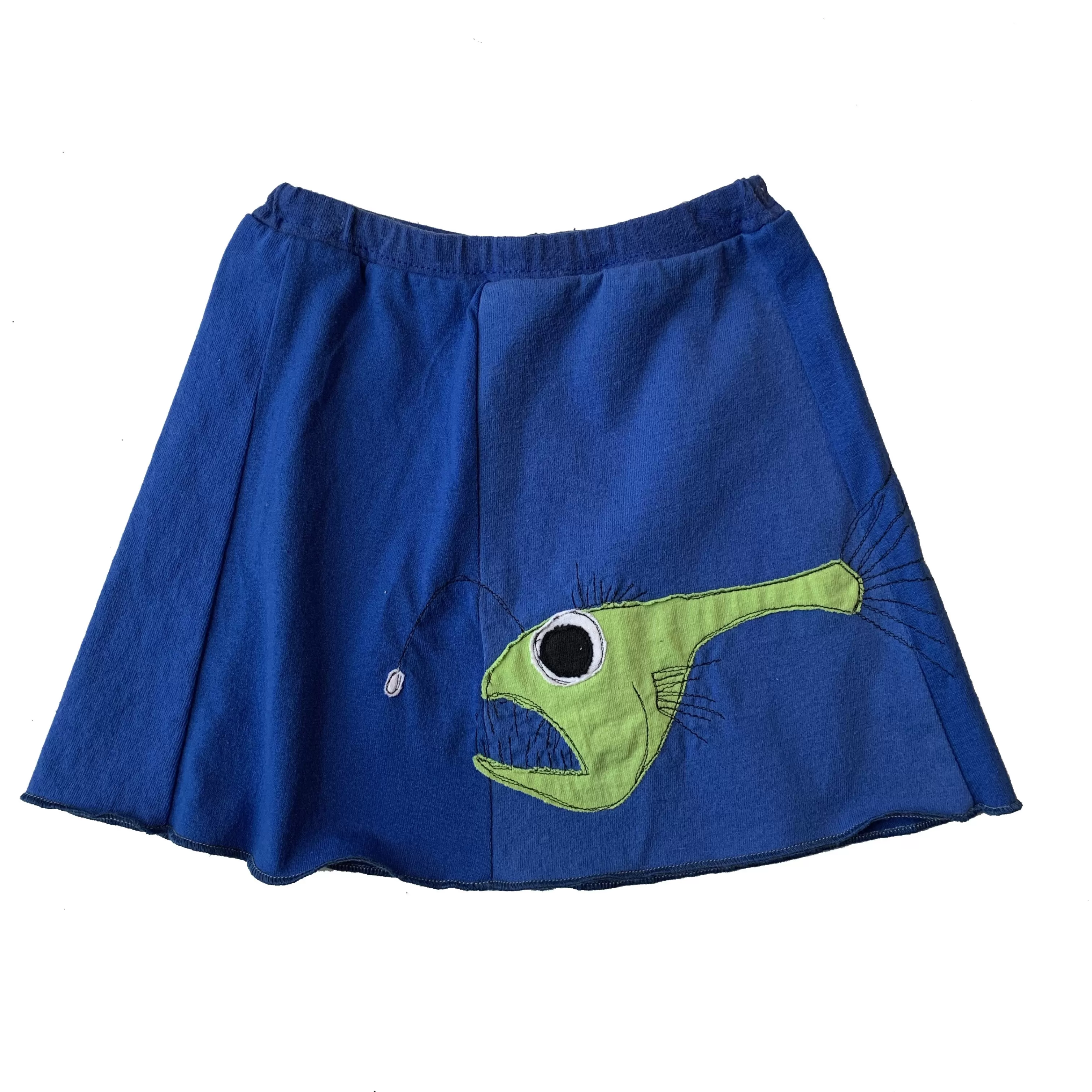 SardineClothing Skirts-Kids Skirt-Angler Fish Blues