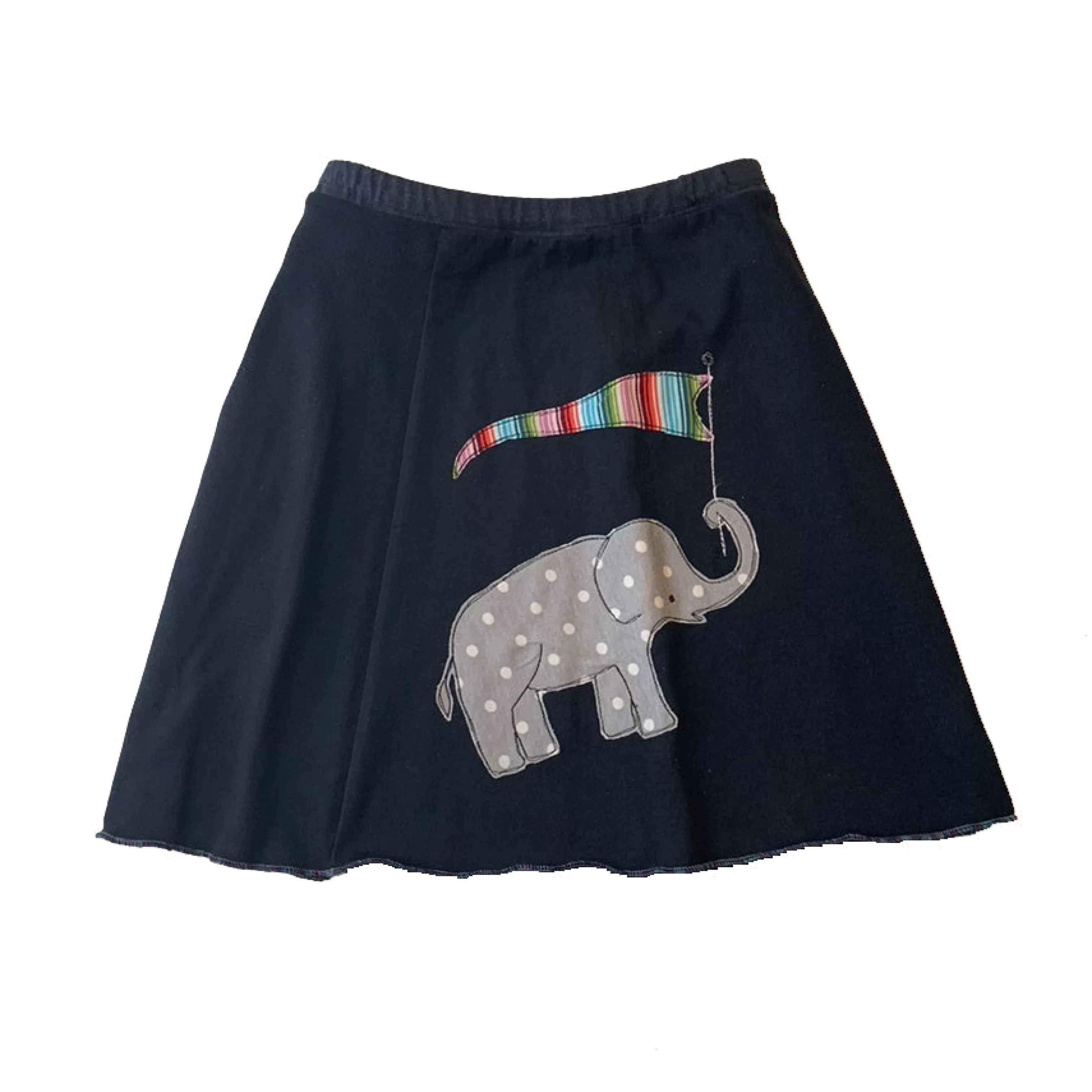 SardineClothing Skirts-Kids Skirt-Elephant Blacks