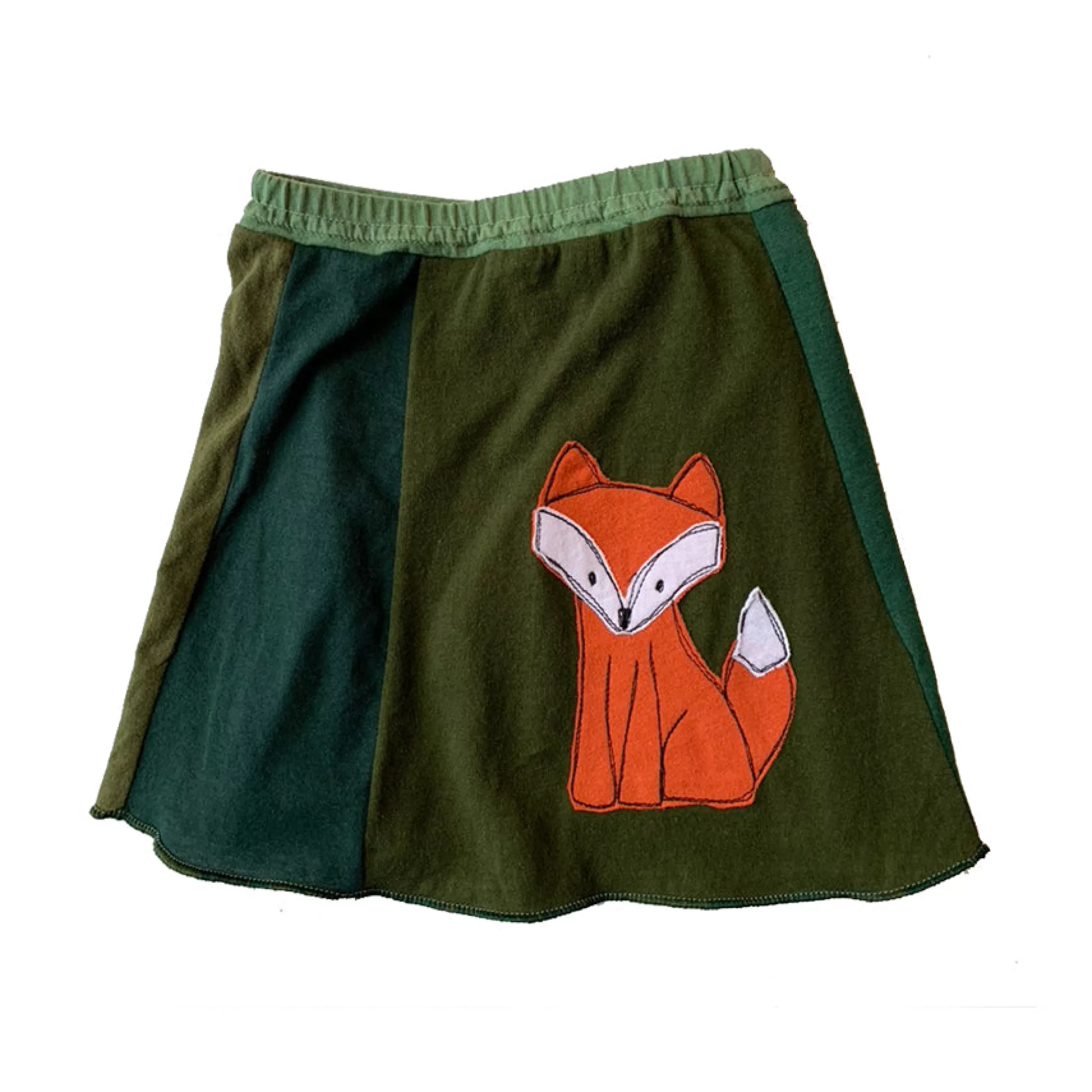 SardineClothing Skirts-Kids Skirt-Fox DarkGreens