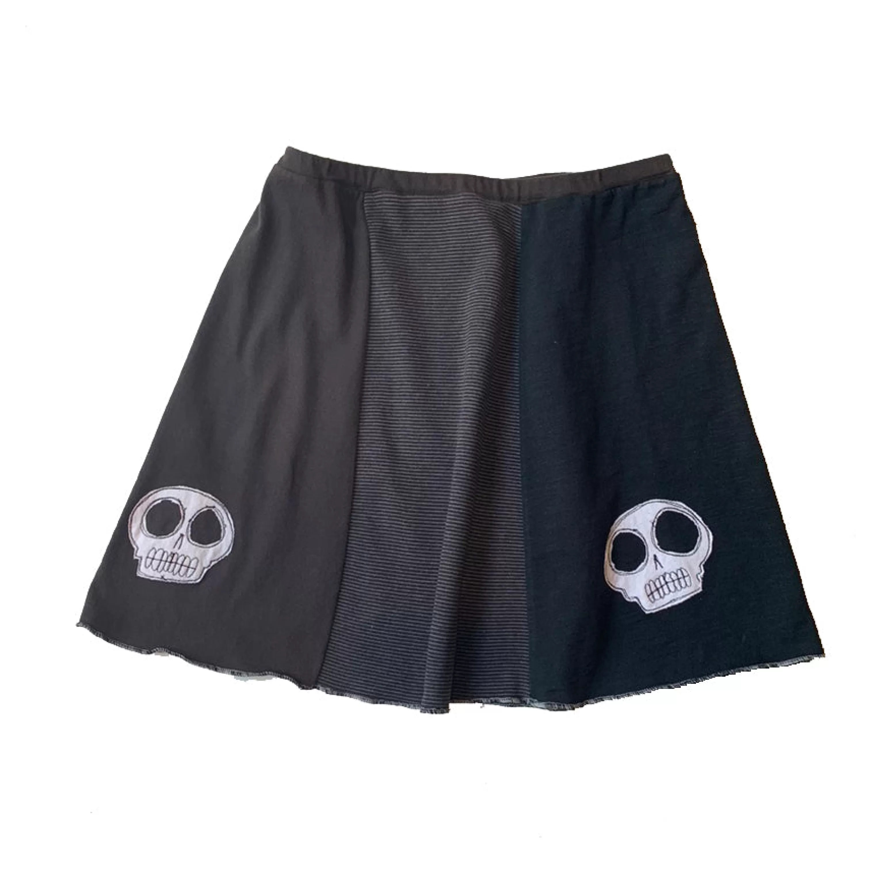 SardineClothing Skirts-Kids Skirt-Skull Blacks