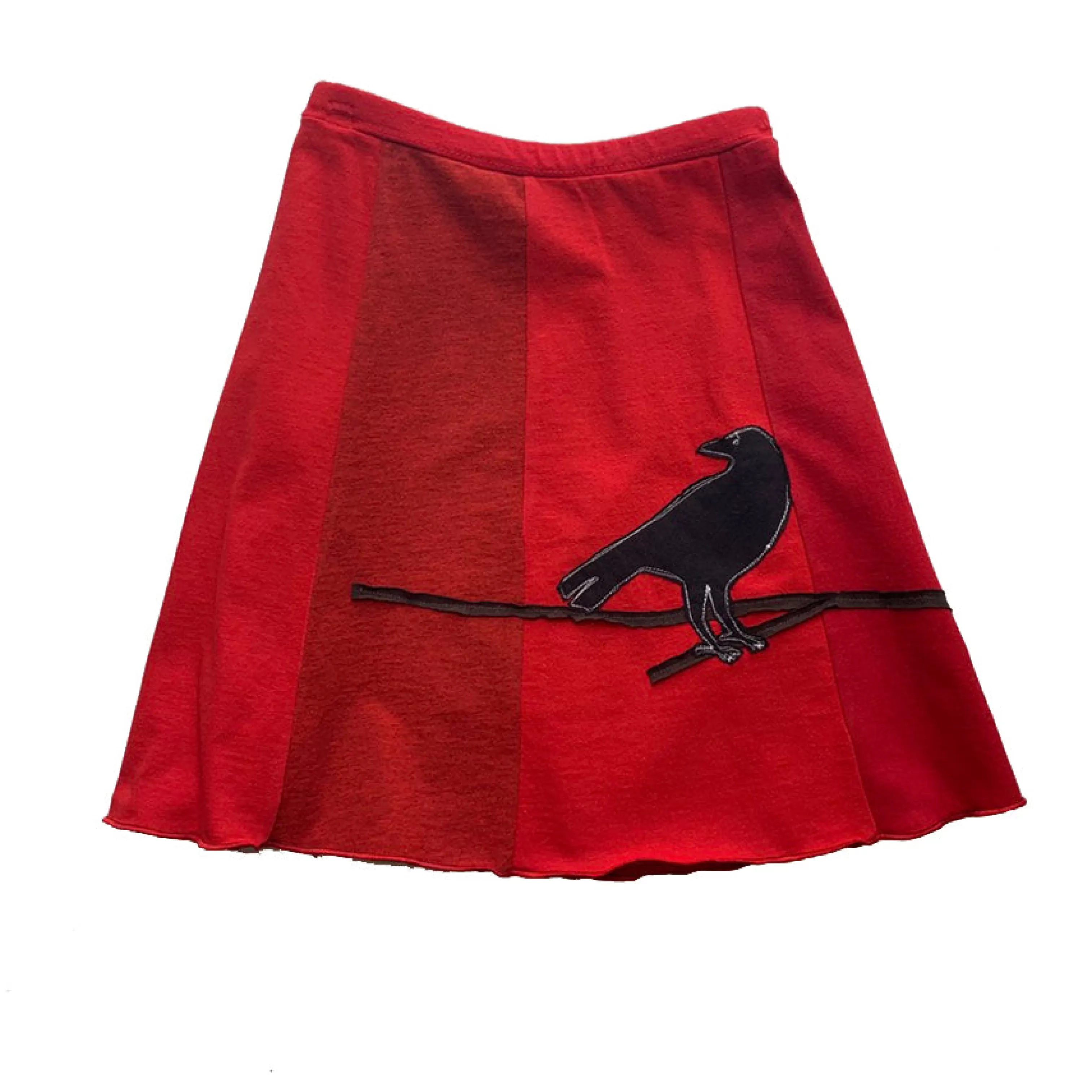 SardineClothing Minis-Mini Skirt-Crow Reds