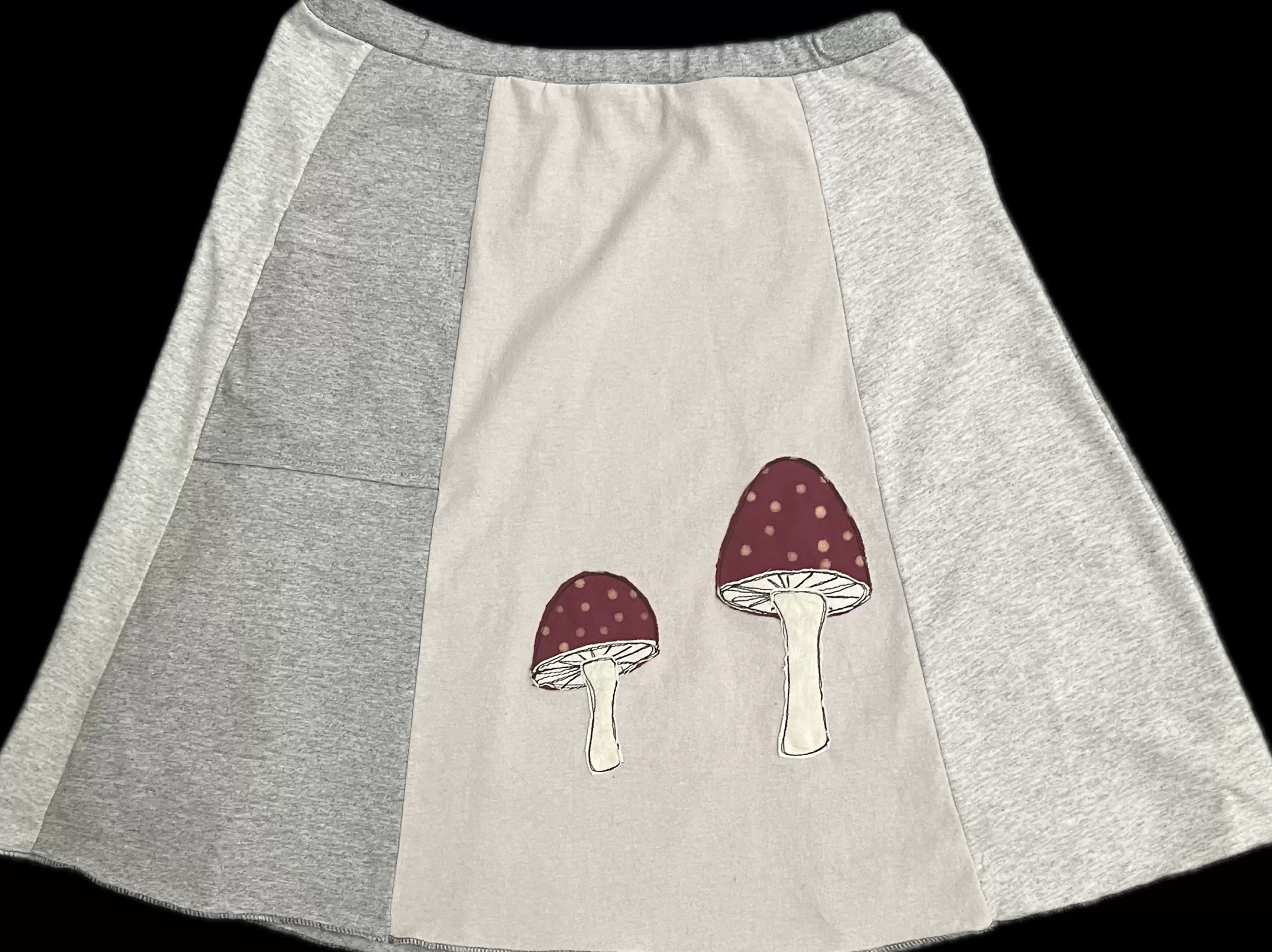 SardineClothing Minis-Mini Skirt-Mushroom Greys