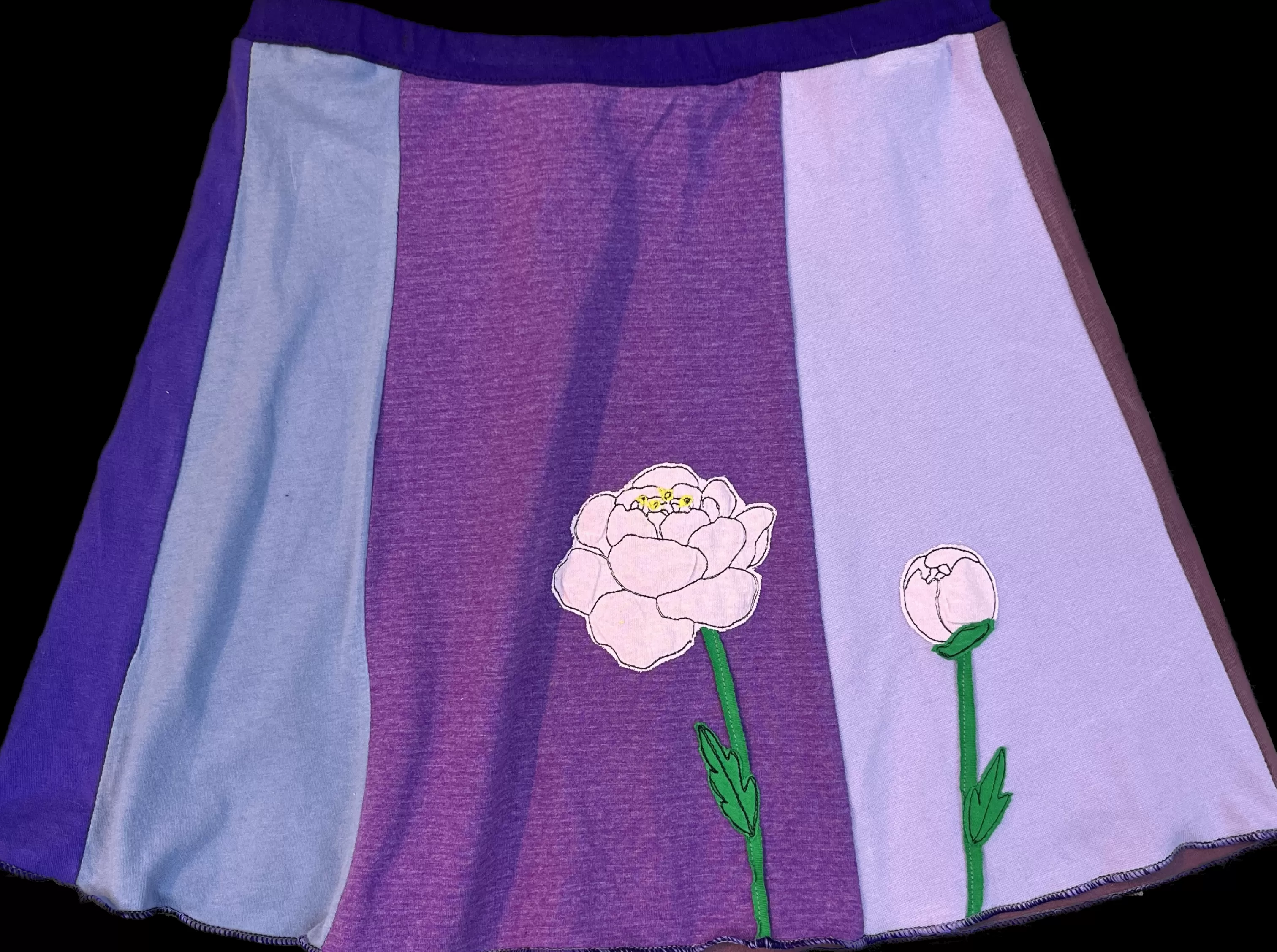 SardineClothing Minis-Mini Skirt-Peony Purples