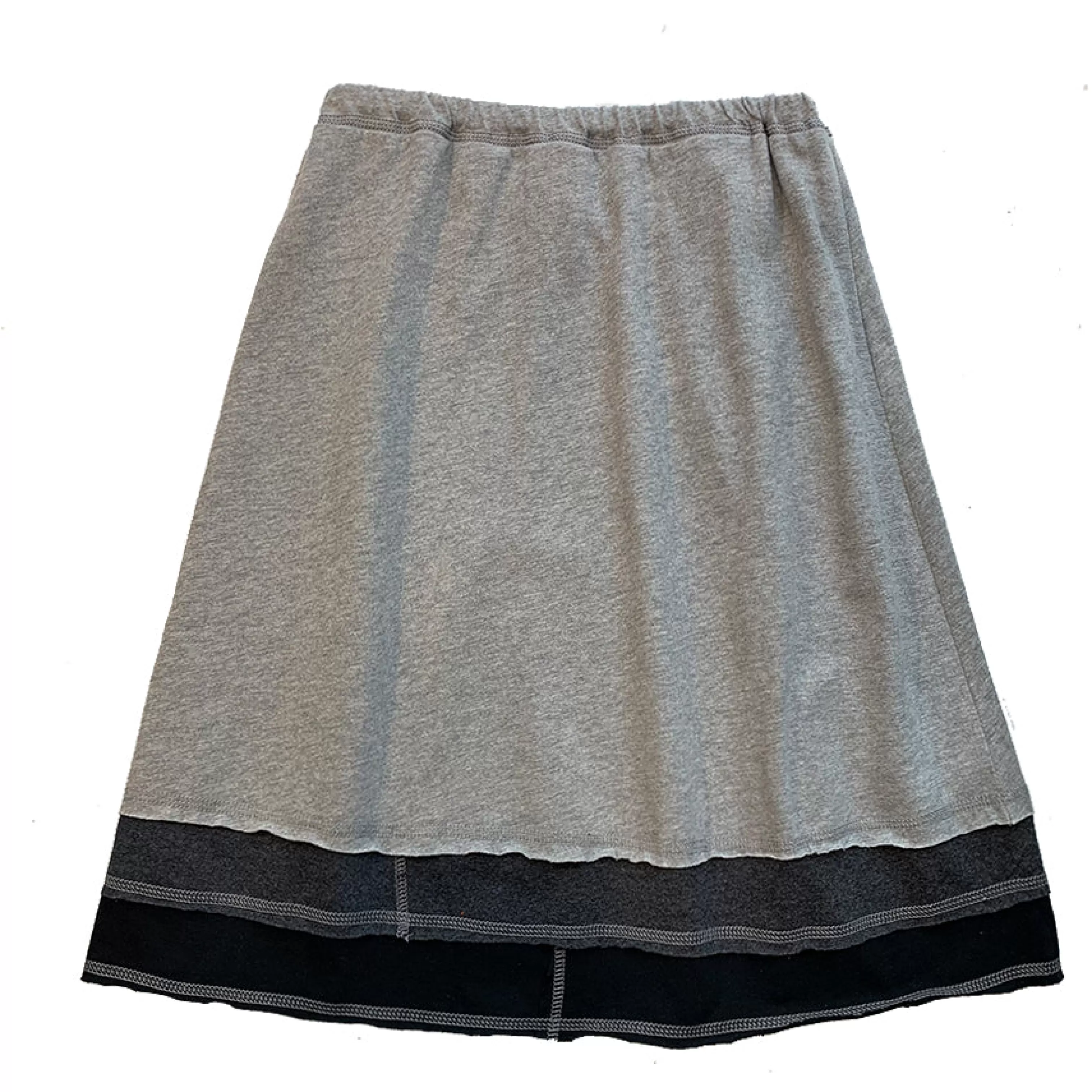 SardineClothing Layered-Three Layer Skirt- Grey