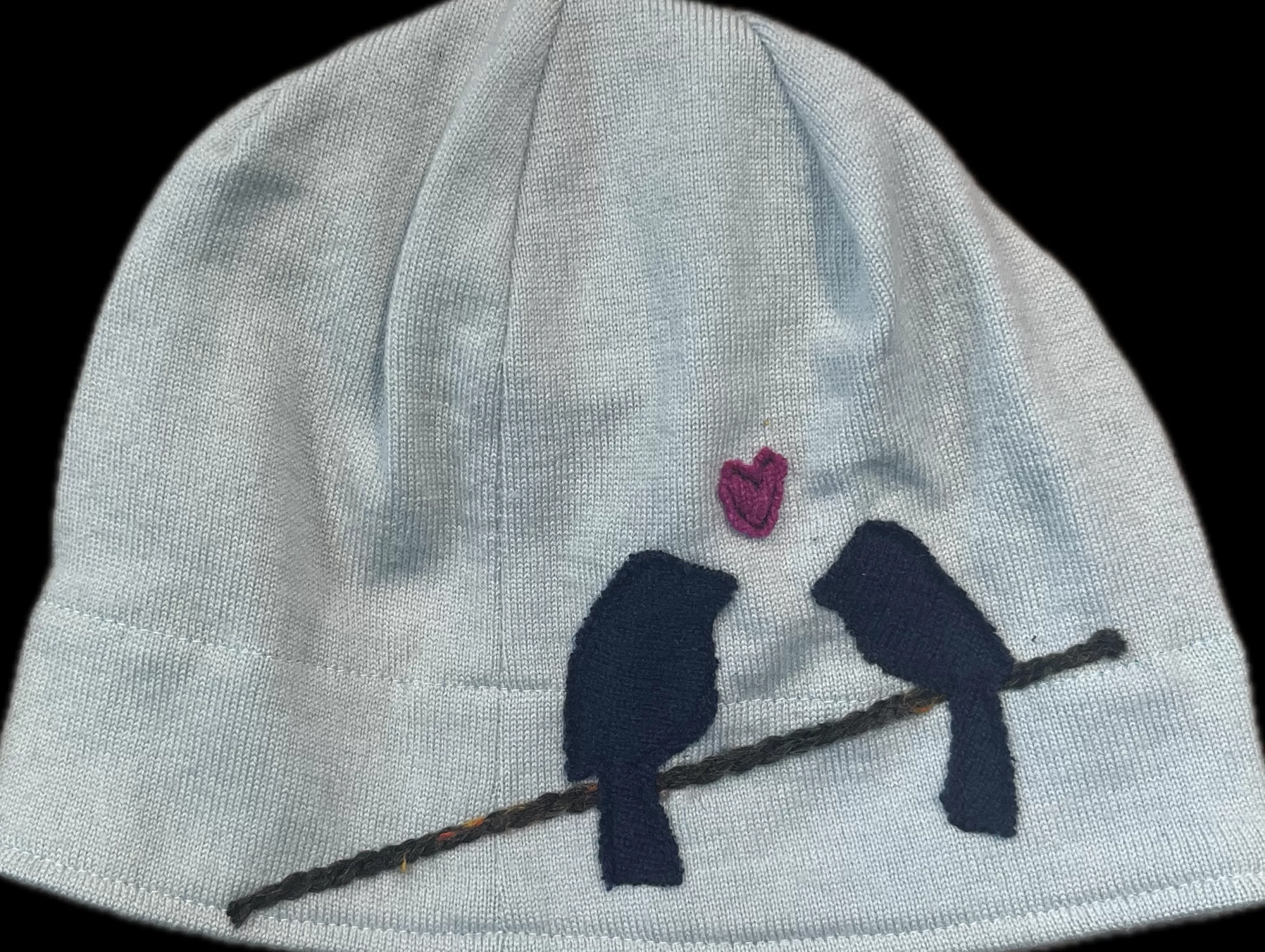 SardineClothing Wool Hats-Wool Hat-Love Birds